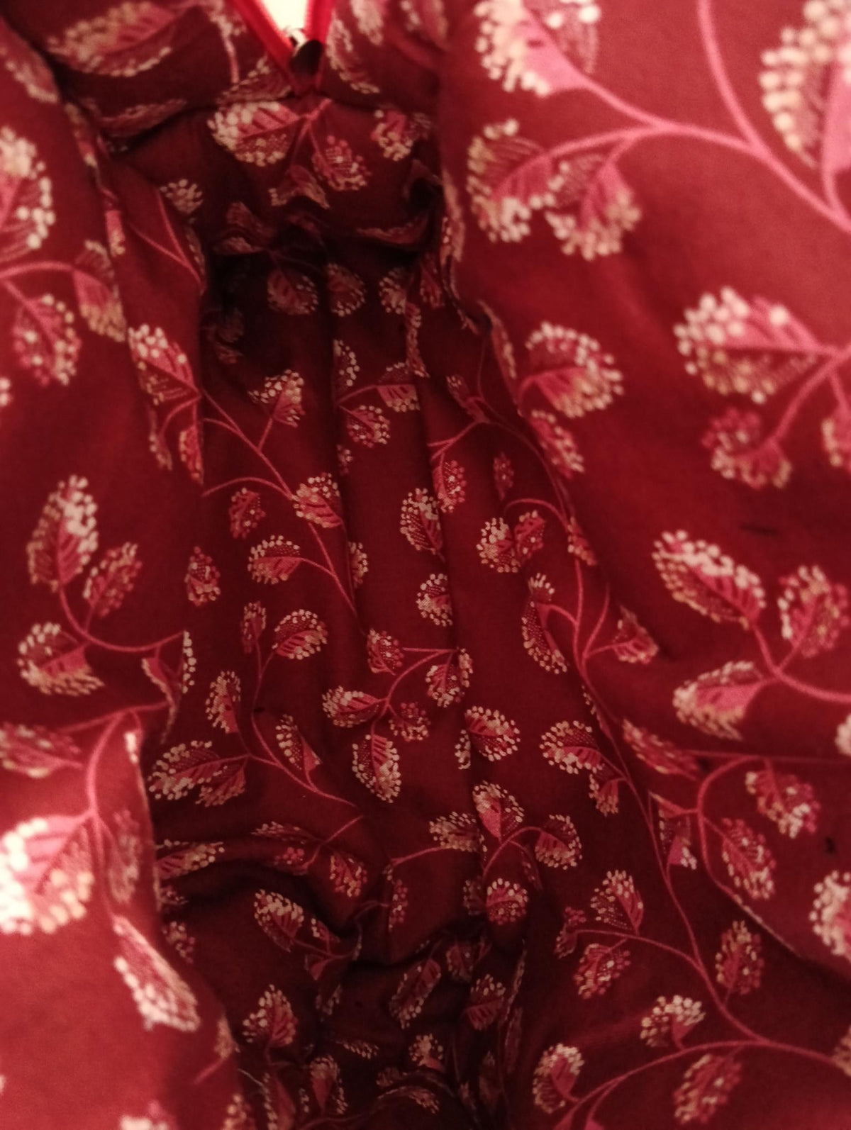 Grande trousse de toilette faite main avec doublure en tissu imprimé