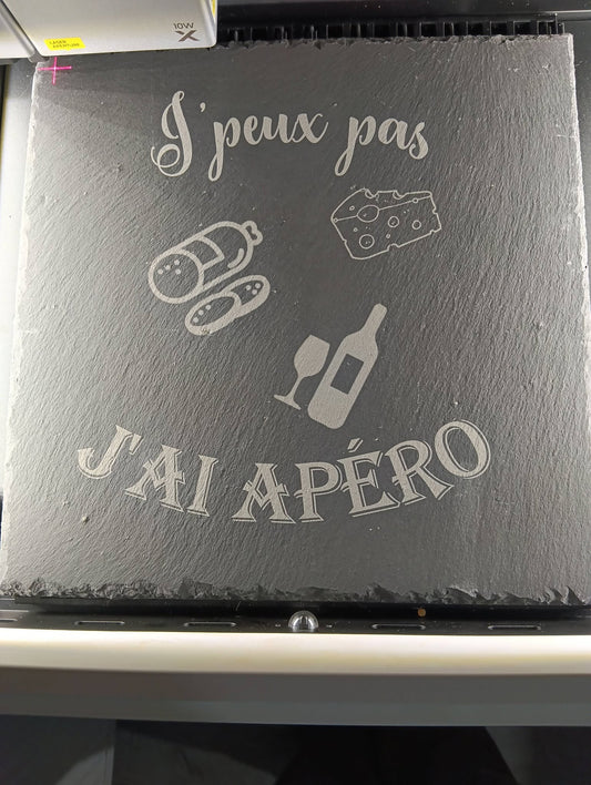 planche apéro ardoise