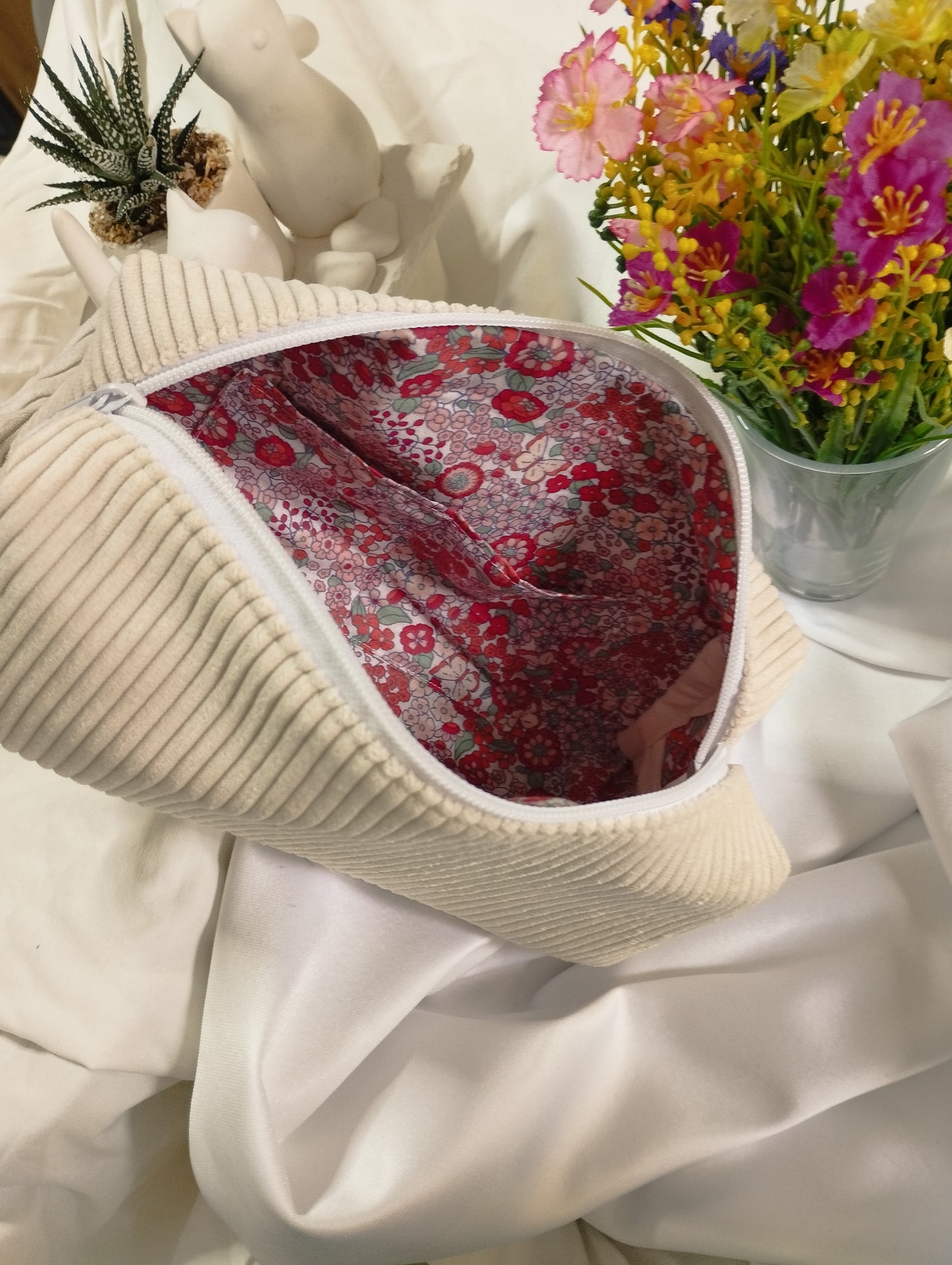 Trousse de toilette artisanale