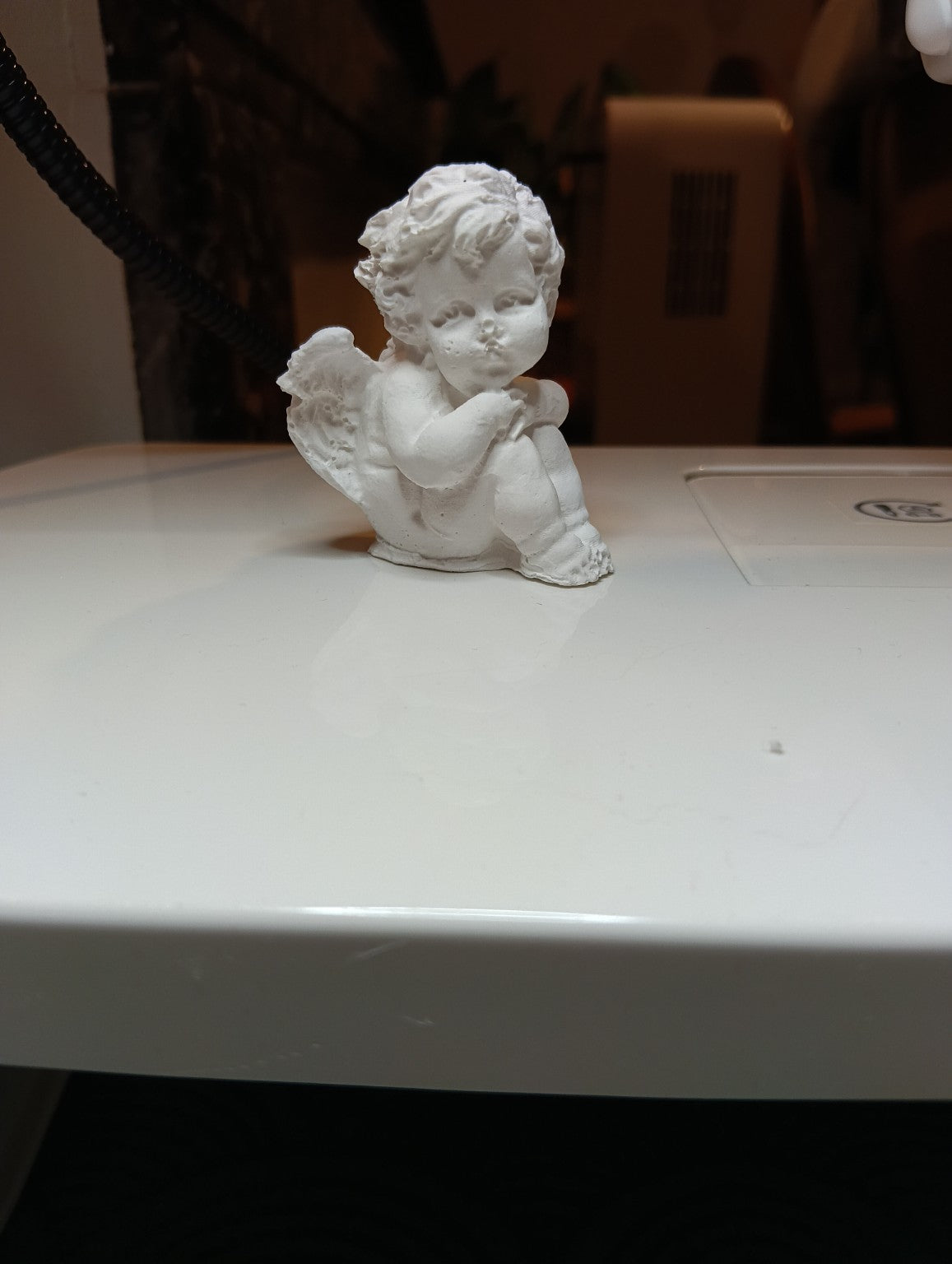 Petit ange en jesmonite modèle 3